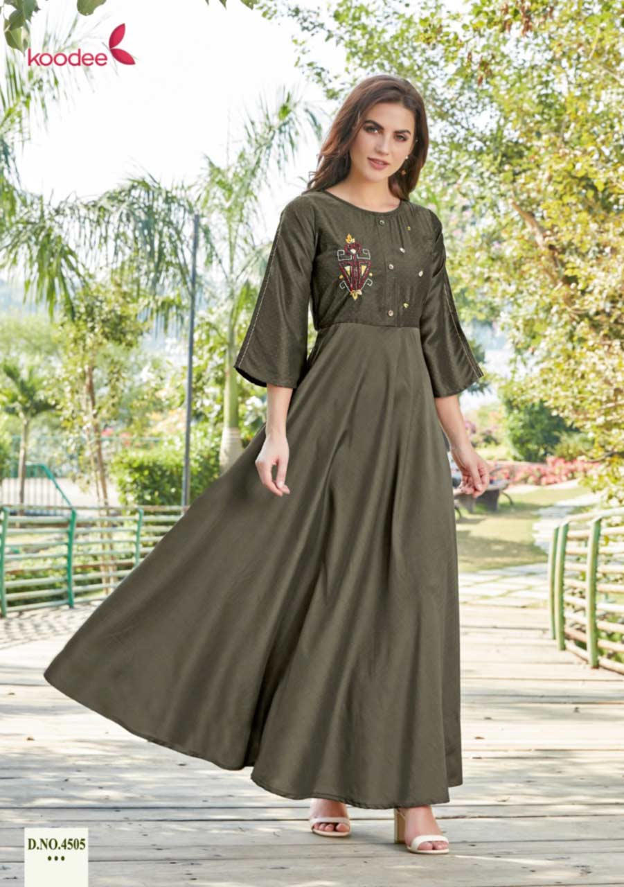 Koodee Phool Vol-2 Chinon Butti Kurti Catalog Koodee Phool Vol-2 Chinon Butti Kurti Catalog